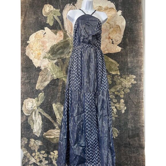 New Anthropologie Mahila Reva Halter Maxi Dress Size Extra Large - Picture 5 of 10